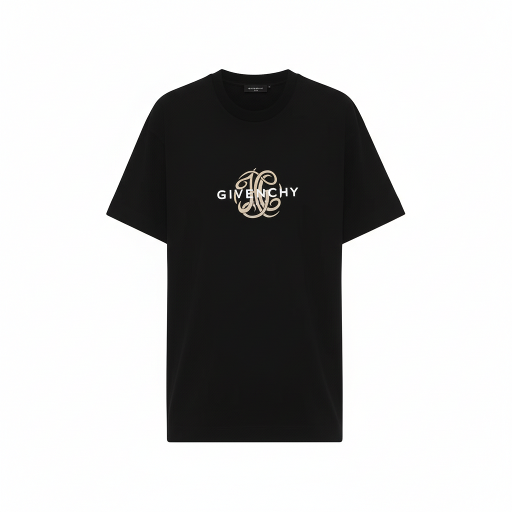 Givenchy Logo Print T-Shirt "Black"