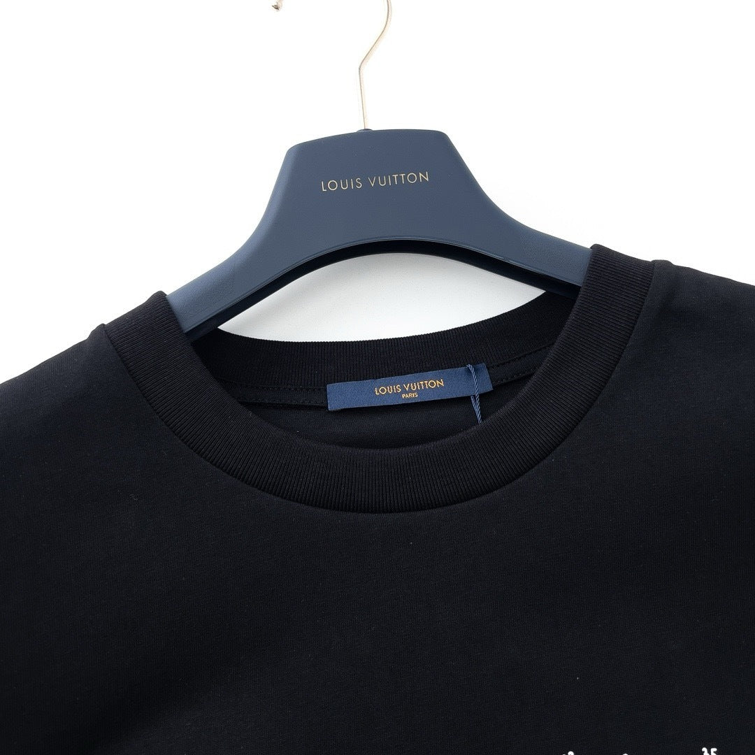 Louis Vuitton Stitch Print T-Shirt "Black"