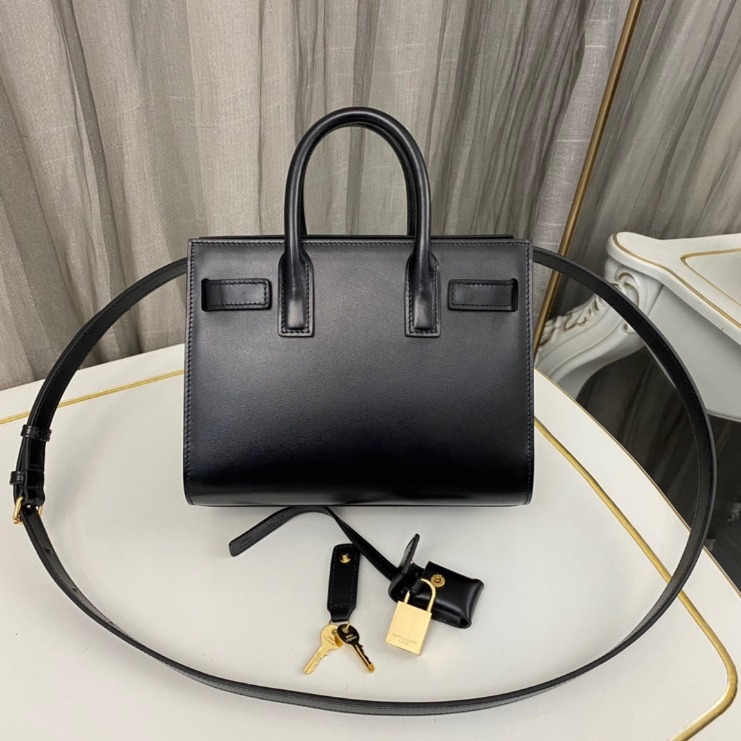 Saint Laurent Sac De Jour in Smooth Leather - Nano