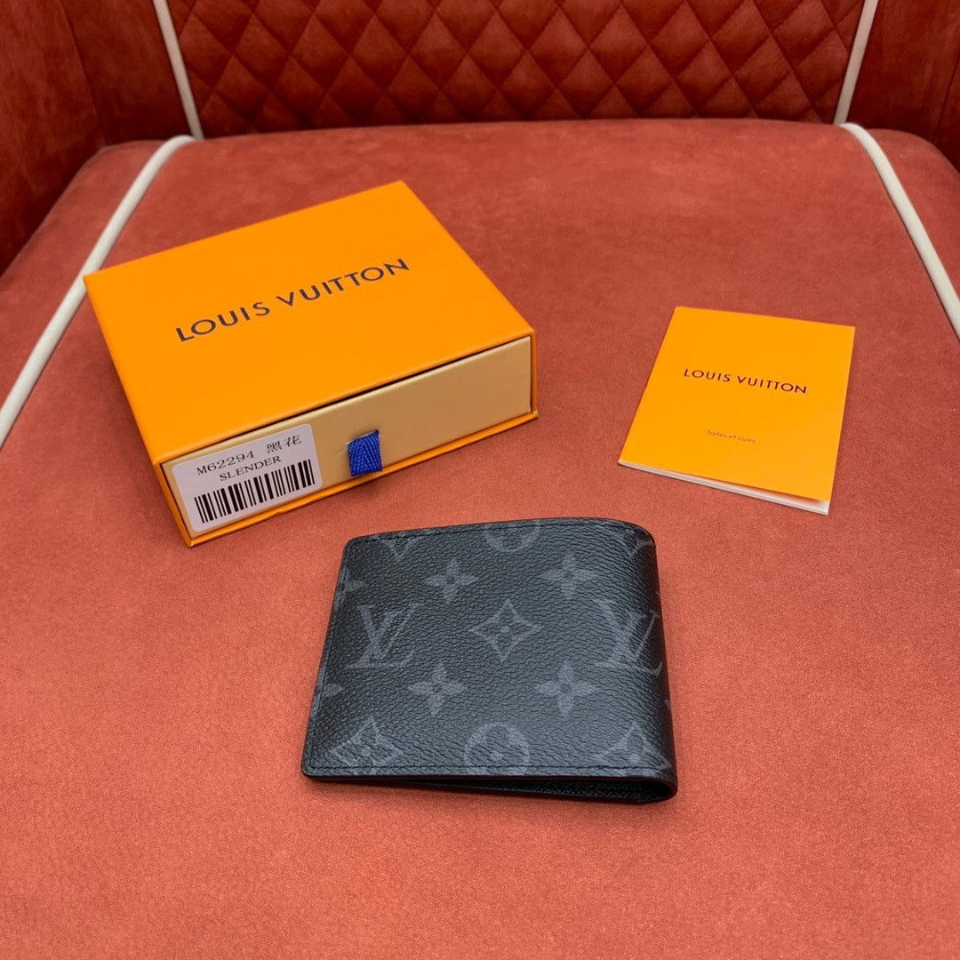 Louis Vuitton Slender Wallet "Monogram Eclipse"