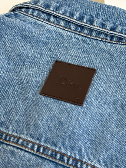 Dior Zipped Jacket "Blue Cotton Twill"