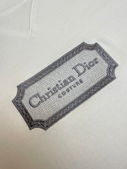 Dior Christian Dior Couture T-Shirt "White Cotton Jersey"