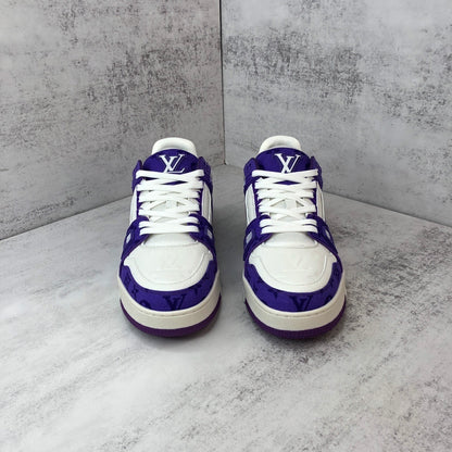 Louis Vuitton Trainers "Purple-White"