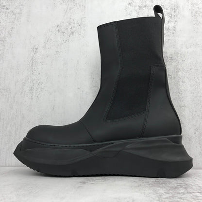 Rick Owens Abstract Beetle Boots "Black"