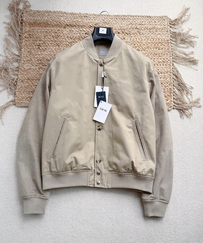 Dior Varsity Jacket "Gray Cotton"