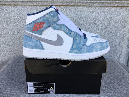 Air Jordan 1 Mid "French Blue"