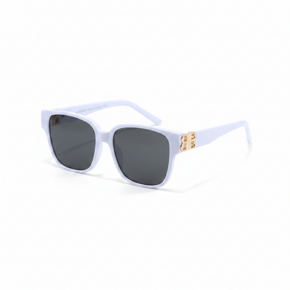 Balenciaga BB Sunglasses "White-Gold"
