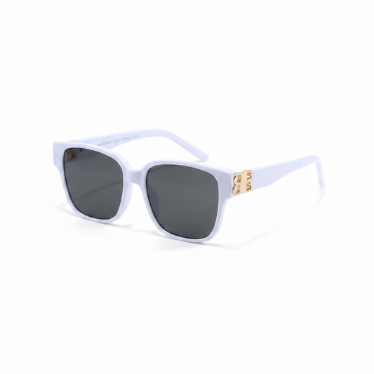 Balenciaga BB Sunglasses "White-Gold"