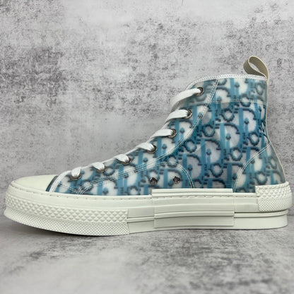 Dior B23 High-Top "White-Blue Pixel"