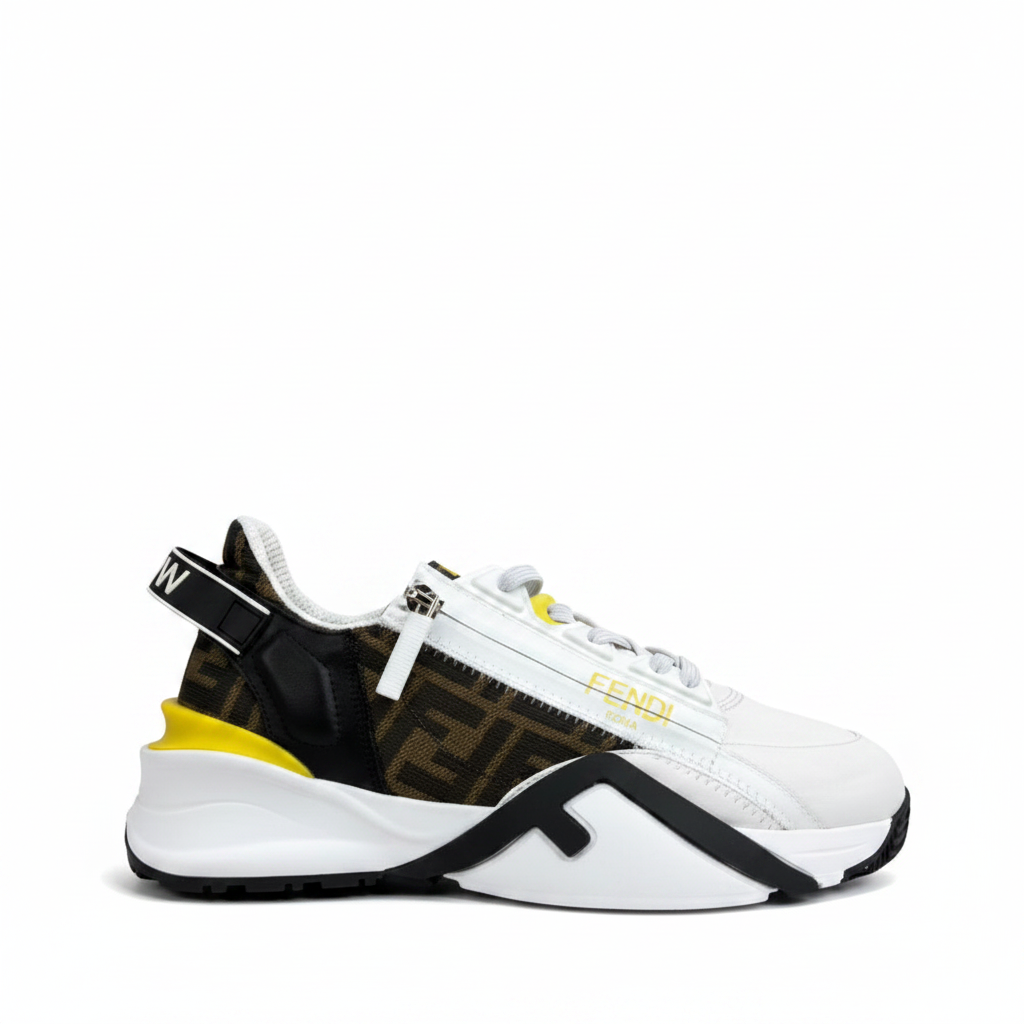 Fendi Flow "White-Black-Yellow"