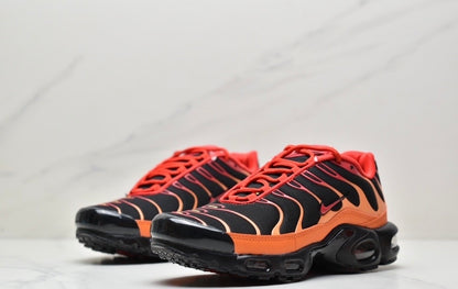Nike Air VaporMax Plus “Black-Orange-Red”