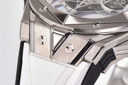 Hublot Big Bang Sang Bleu II Chrono 45mm White Rubber Strap