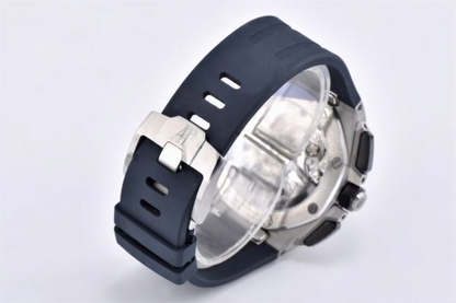 Audemars Piguet Royal Oak Offshore Diver 43mm Blue Strap Blue-Silver Dial