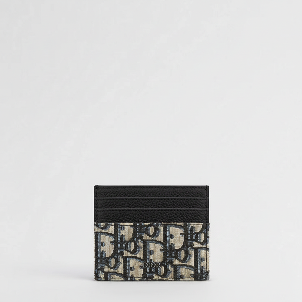Dior Oblique Jacquard Card Holder