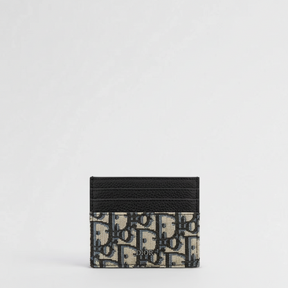 Dior Oblique Jacquard Card Holder
