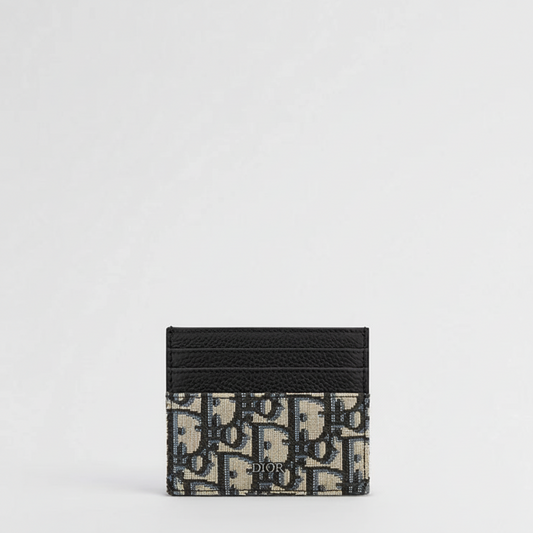 Dior Oblique Jacquard Card Holder