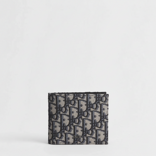 Dior Oblique Jacquard Bifold Wallet