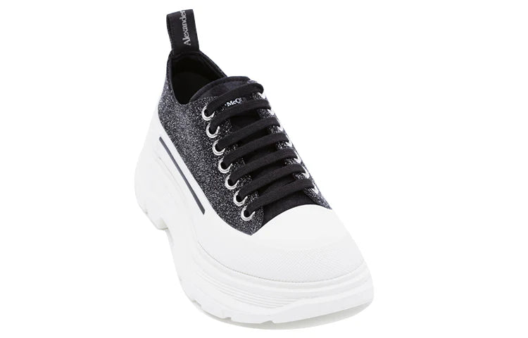 Alexander McQueen Tread Slick Low "Galaxy Black"