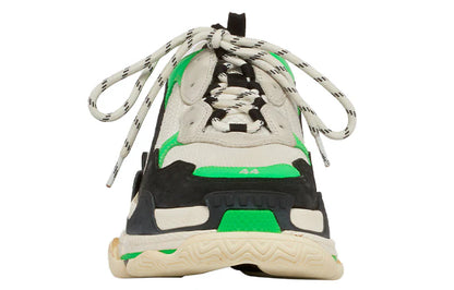 Balenciaga Triple S "White-Fluo Green"