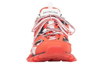 Balenciaga Track "Clear Sole Red"