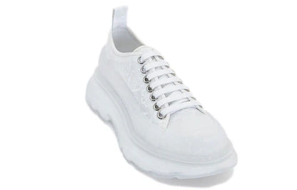 Alexander McQueen Tread Slick Low "White Transparent"