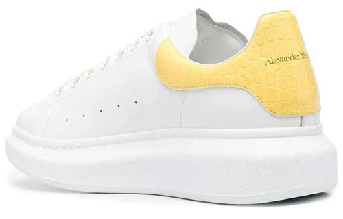 Alexander McQueen Oversized "White-Yellow Crocodile"