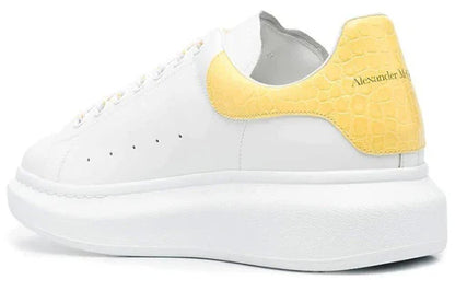 Alexander McQueen Oversized "White-Yellow Crocodile"
