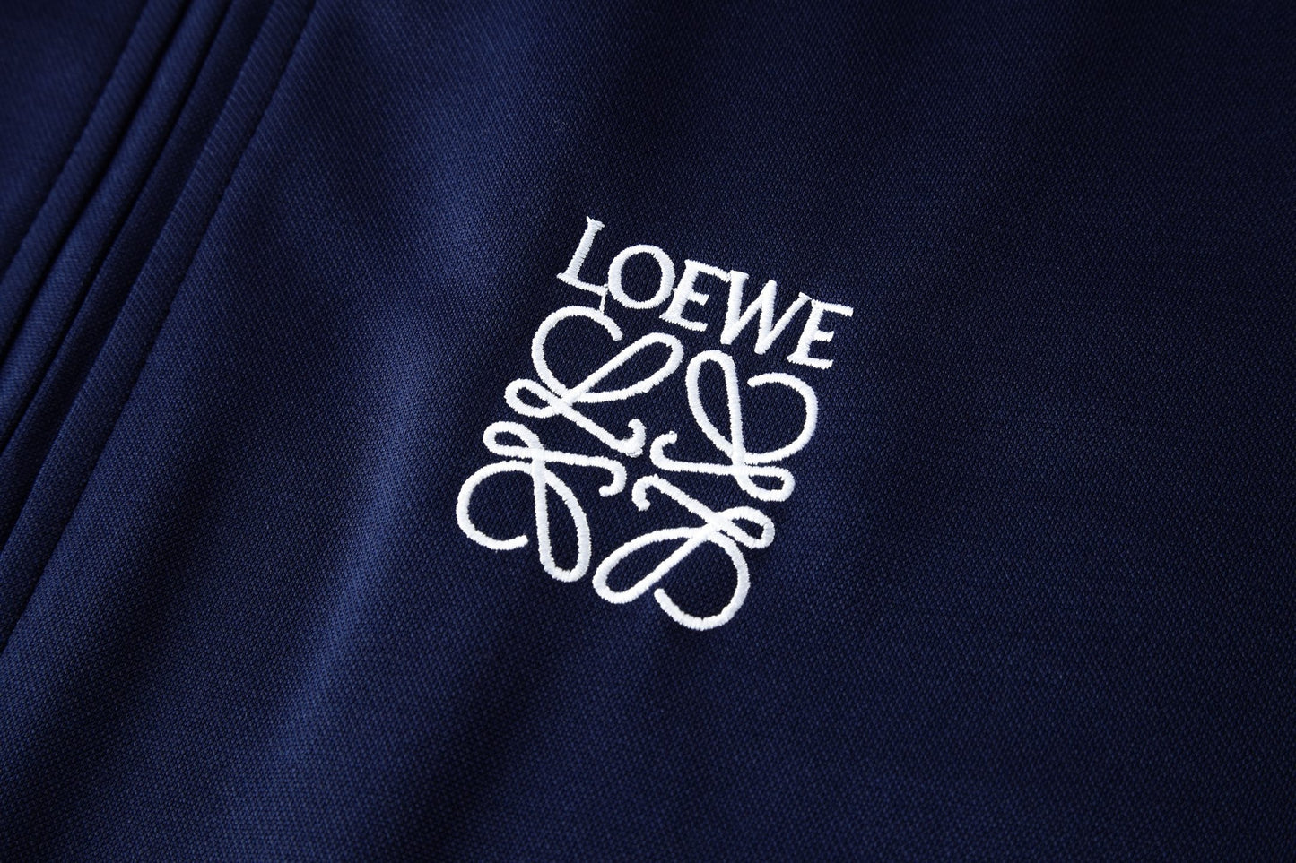 Loewe Zip-up Sweatshirt "Navy"