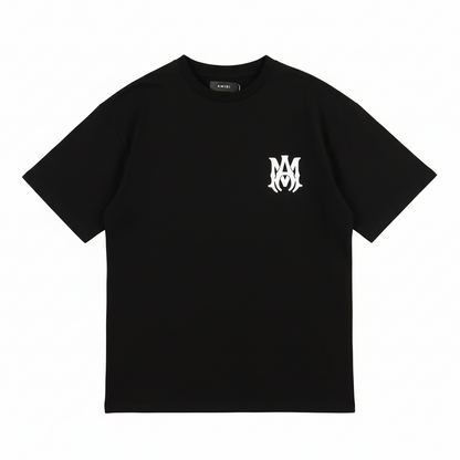 Amiri MA Core Logo Print "Black-White"