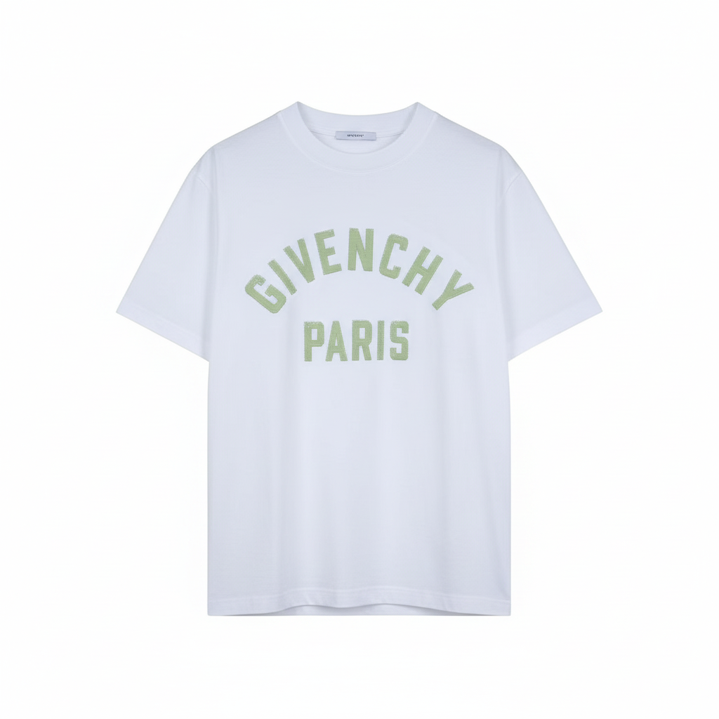 Givenchy Emrboidered Logo T-Shirt "White"