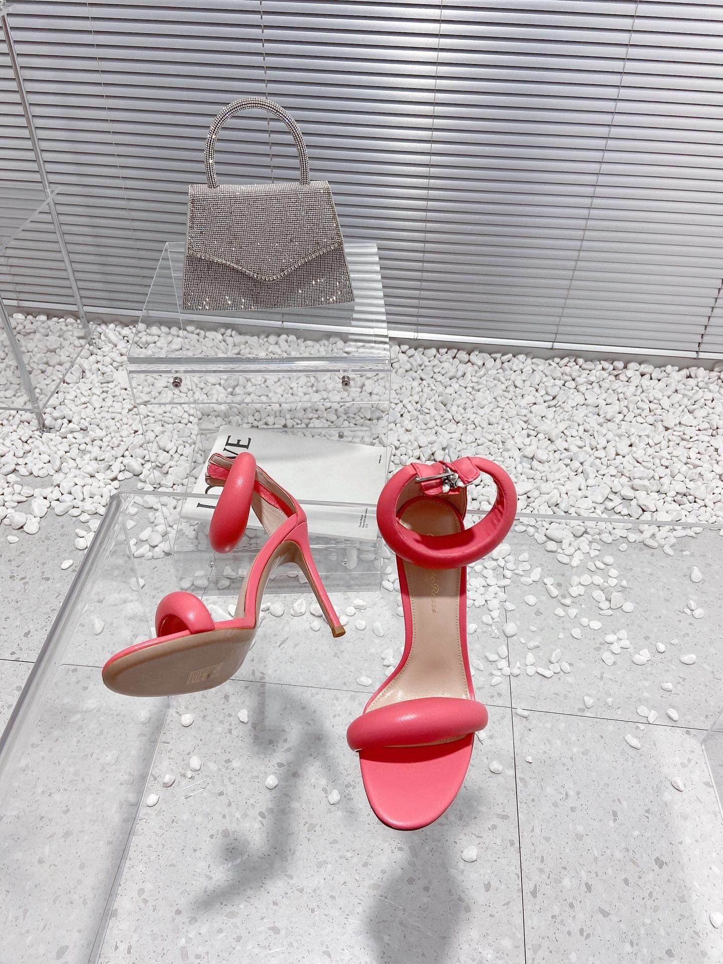 Gianvito Rossi Bijoux High Heels 100mm "Pink"