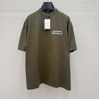 Balenciaga Masking Tape T-Shirt "Khaki"