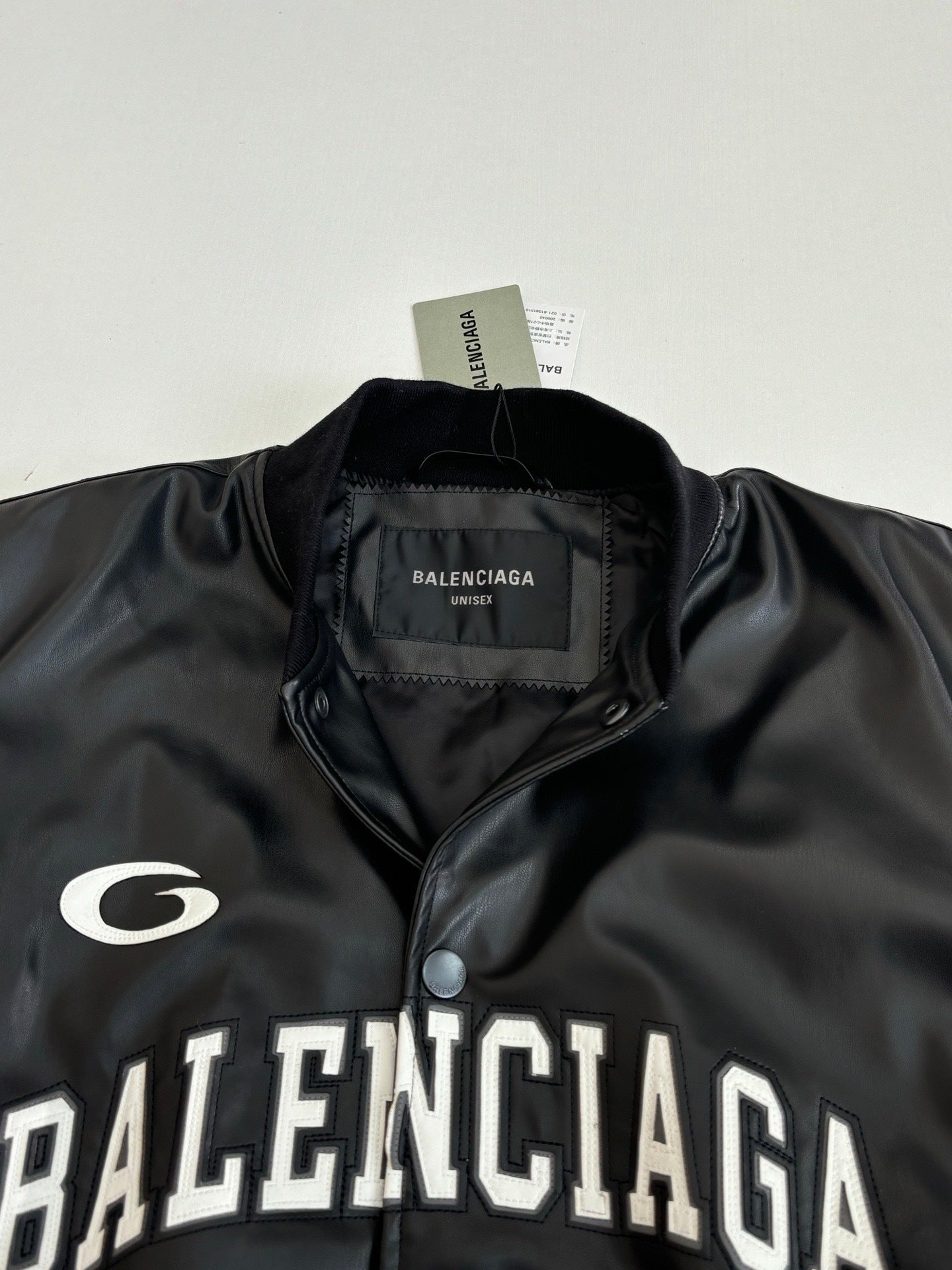 Balenciaga Basketball Bomber Jacket "Black-White"