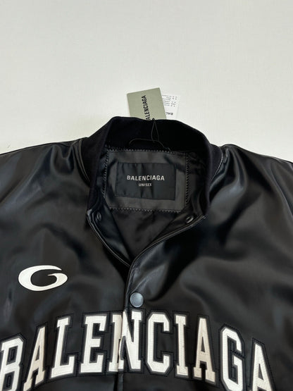Balenciaga Basketball Bomber Jacket "Black-White"