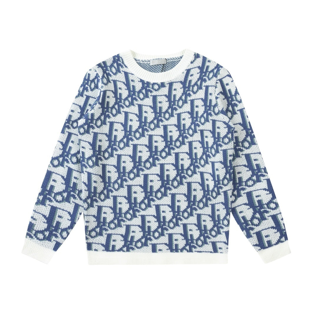 Dior Sweater "White-Blue-Green"