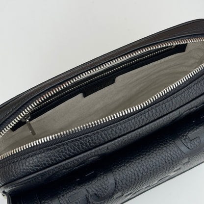 Gucci GG Jumbo Leather Crossbody Bag
