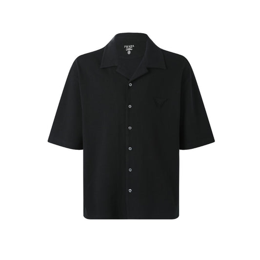 Prada Piqué T-Shirt "Black"