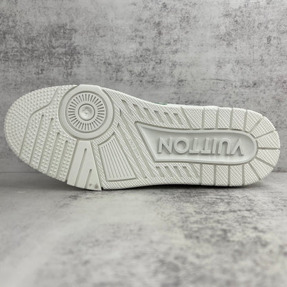 Louis Vuitton Trainers "White-Green Recycled"