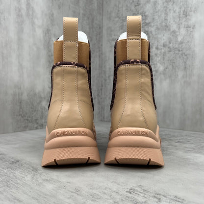 Louis Vuitton Ruby Ankle Boots "Beige"