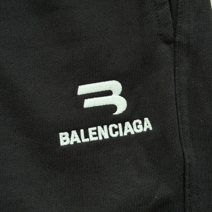 Balenicaga Double Waist Shorts "Black"