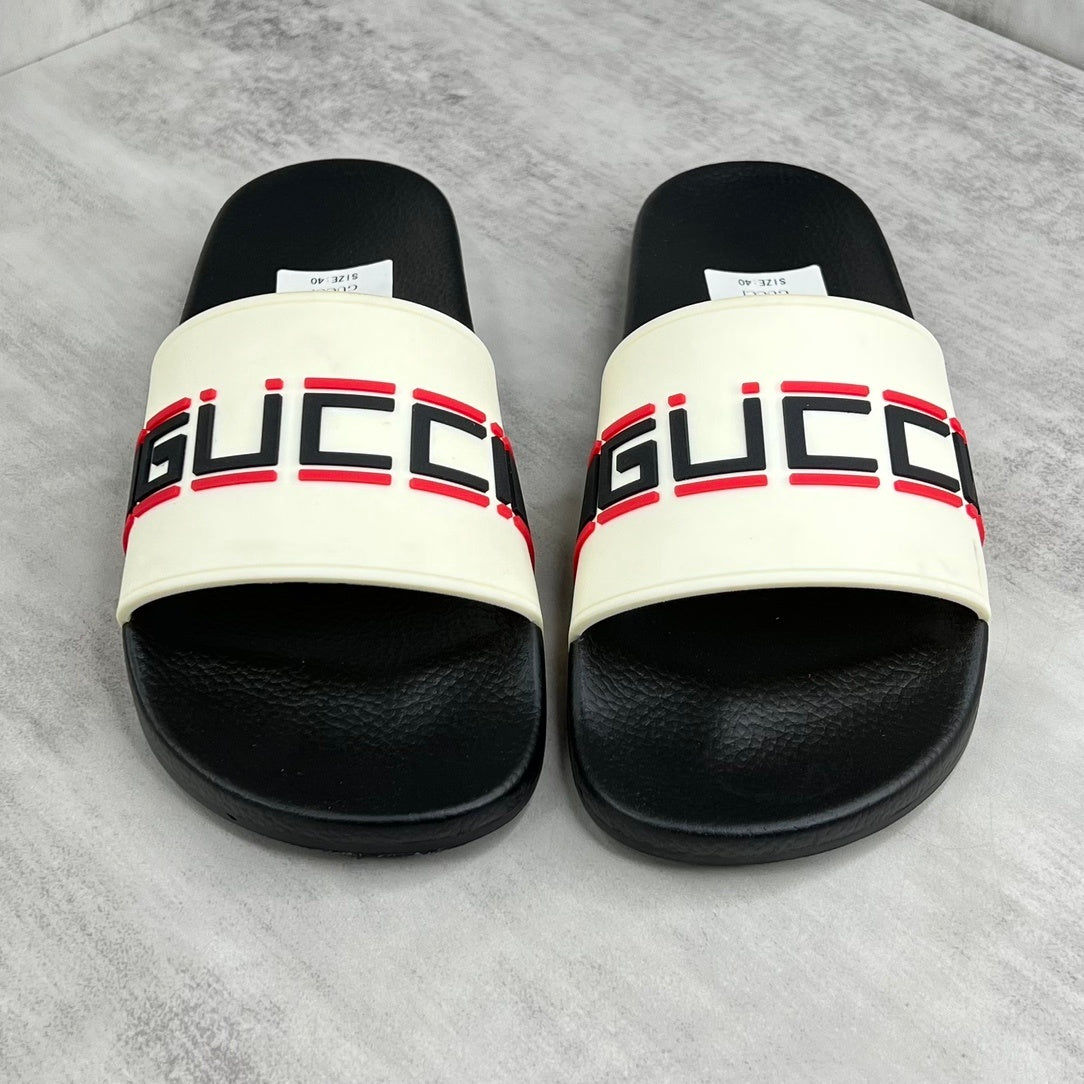 Gucci Slides "Black-White"