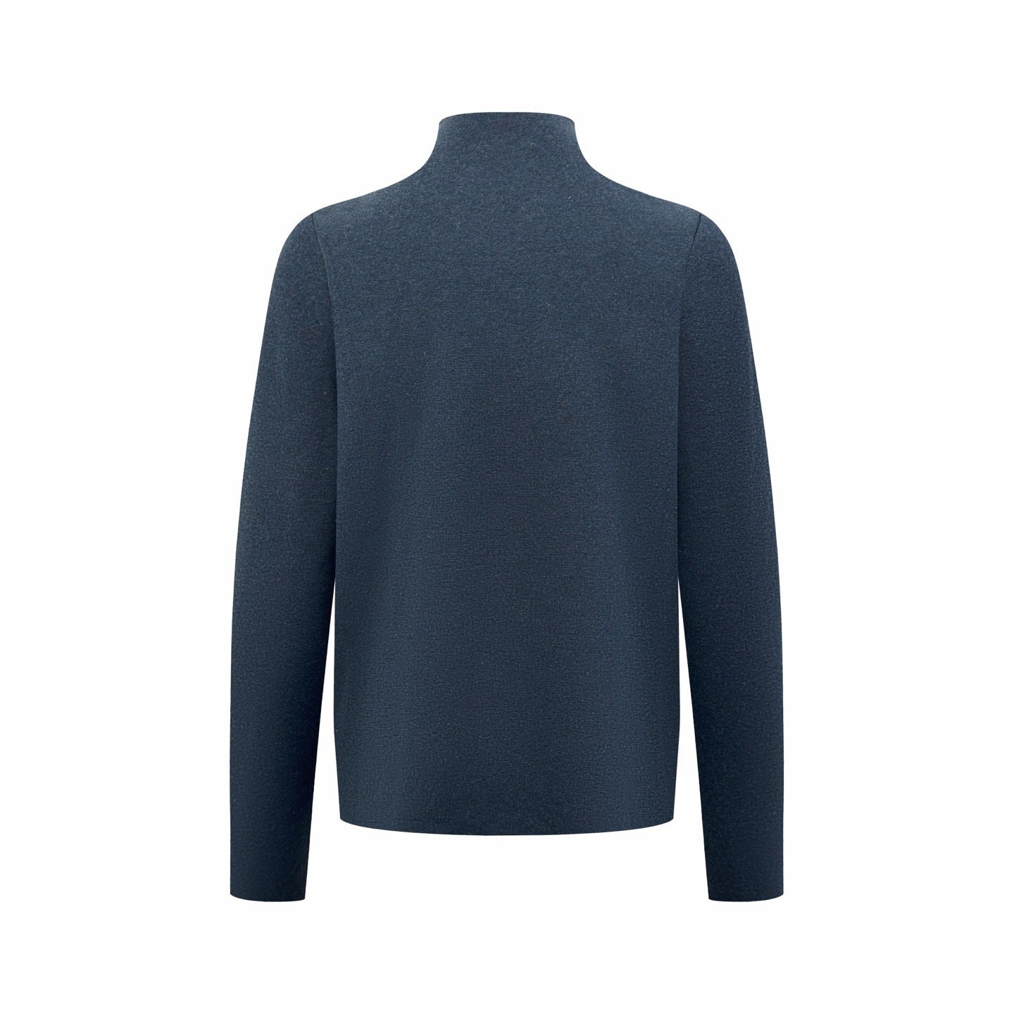Dior CD Icon Zipped Sweater "Navy Blue Virgin Wool Punto Milano Knit"