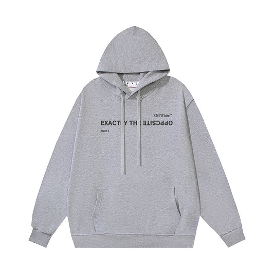 Off-White Exactly The Opposite Hoodie "Grey"