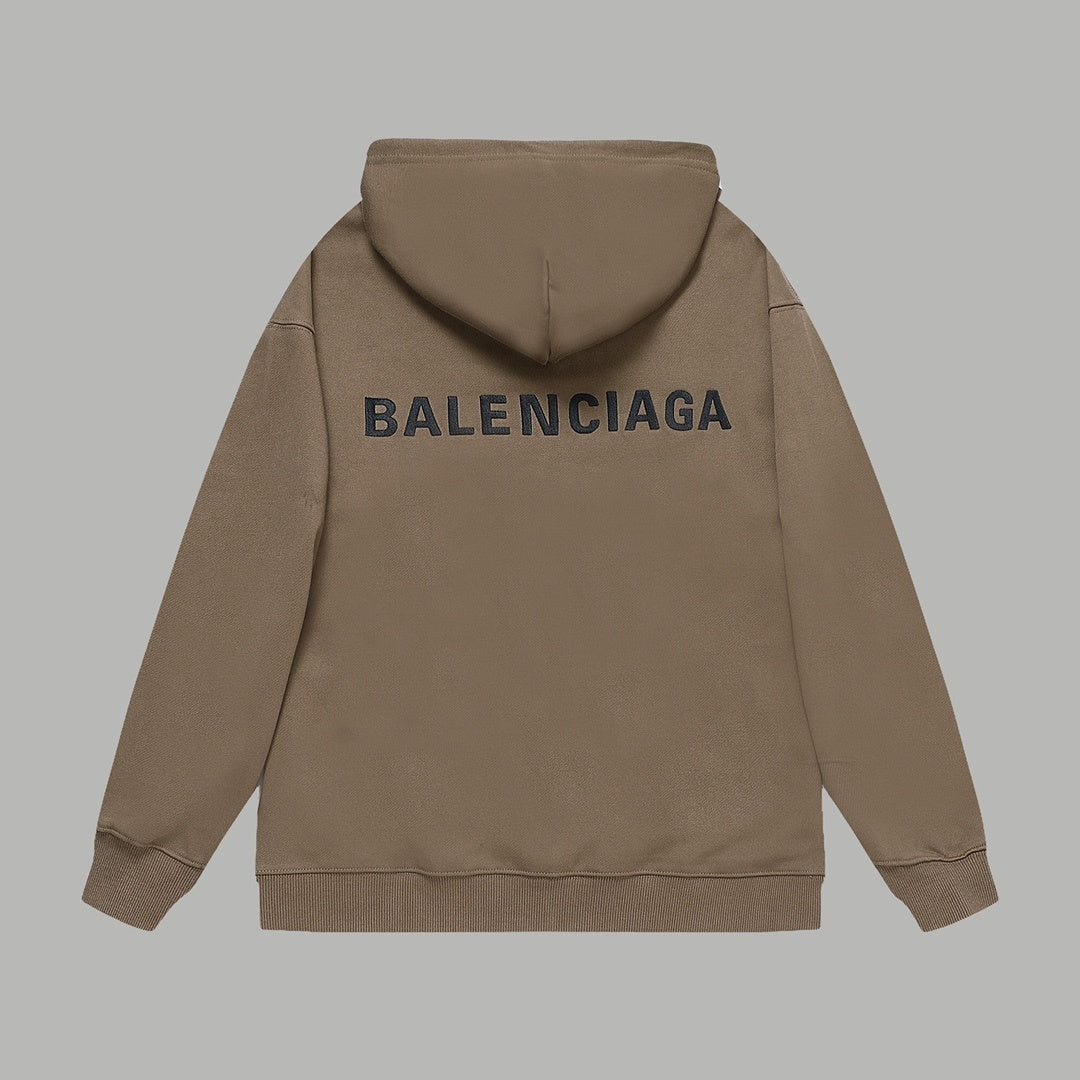 Balenciaga Hoodie "Brown-Black"