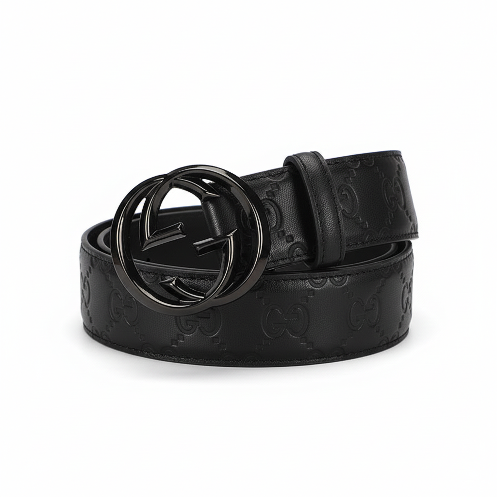 Gucci Leather Belt "Black"