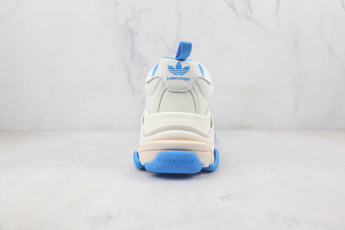 Balenciaga x Adidas Triple S "White-Blue"