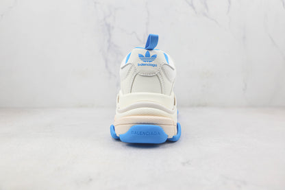 Balenciaga x Adidas Triple S "White-Blue"
