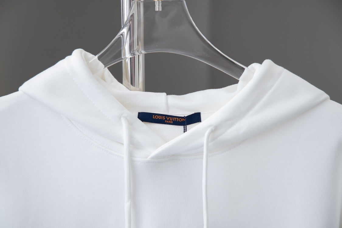 Louis Vuitton Hoodie "White-Black"