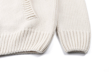 Louis Vuitton Zipped Intarsia Track Top "Milky White"
