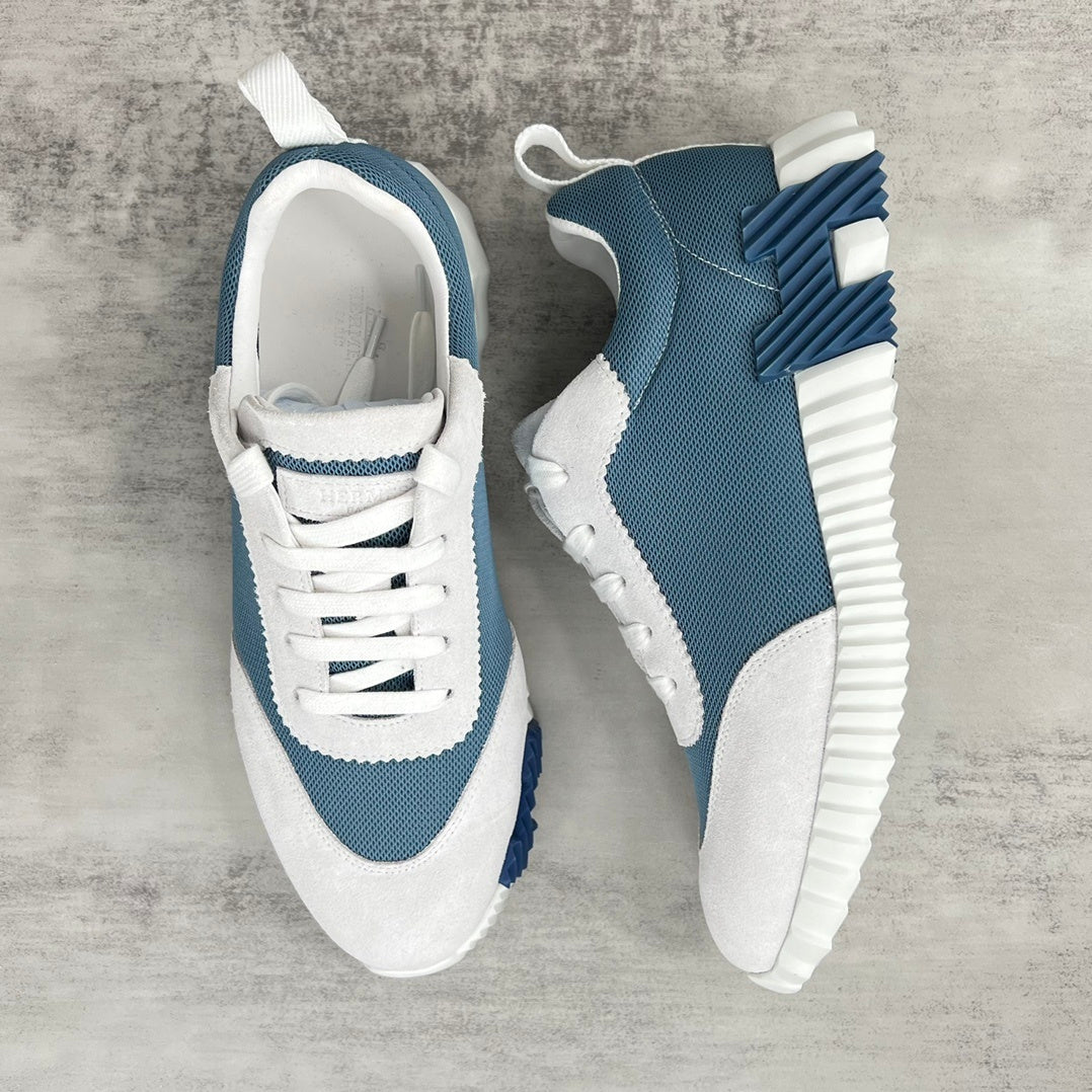 Hermes Bouncing Sneakers "Blue-Grey-White"